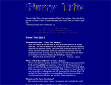 Tablet Screenshot of furrytrio.com